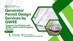 Looking for efficient and compliant generator permit design services? Green World Renewable Energy (GWRE) provides expert solutions for residential, commercial, and industrial projects. Our team ensures every design meets local codes and regulatory standards, expediting permit approvals. Optimize your generator system with detailed electrical schematics and avoid project delays. Trust GWRE for seamless generator permit designs, ensuring hassle-free installations. Contact us today for fast, reliable service!
Website: https://www.greenworld-energy.com/signup
Email: arjun@greenworld-energy.com
Contact Us: +1 (443) 478-4297
