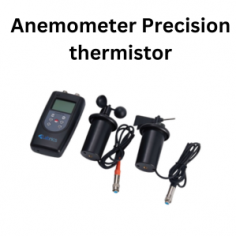 Labnics air flow anemometer measures air velocity from 0.4 to 45.0 m/s, providing accurate readings and air flow measurement range of 0 to 9999 CMM, operating effectively within a temperature range of 0℃ to 50℃. The unit features a low-friction ball-bearing design and Bluetooth connectivity for data transfer.