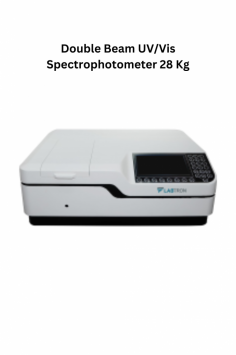 Labtron Double Beam UV/Vis Spectrophotometer features a wavelength range of 190 to 1100 nm and a spectral bandwidth of 2 nm for high-precision measurements. It offers a scanning speed range of up to 3000 nm/min, ensuring efficient operation with an advanced double beam 1200 lines/mm optical system.