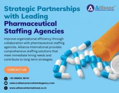 Improve organizational efficiency through collaboration with pharmaceutical staffing agencies. Alliance International provides comprehensive staffing solutions that meet immediate hiring needs and contribute to long-term strategies. For more information, visit www.allianceinternational.co.in/pharmaceutical-recruitment-agencies. #pharmaceuticalstafffing