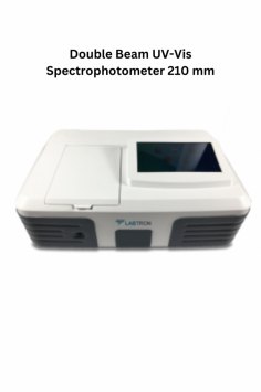 Labtron Double Beam UV-Vis Spectrophotometer features a wavelength range of 190 to 1100 nm with spectral bandwidth options of 0.5/1/2/4 nm. Its rigid 16 mm aluminum base ensures stability, while the double beam grating system offers high accuracy and reliable performance.