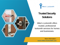 Searching for a locksmith near me in Rockville, MD? Look no further than Mike's Locksmith. We provide fast and efficient locksmith services right in your neighborhood. Our local team is equipped to handle any locksmith emergency, ensuring you receive the help you need without delay. Trust us for all your locksmithing needs, from key duplication to advanced security system installations. Contact us today for immediate assistance!