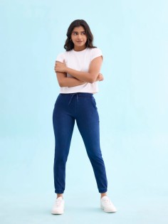 Upgrade your casual wardrobe with GO Colors' trendy denim joggers for women. These joggers offer the perfect blend of style and comfort, making them ideal for everyday wear. With a relaxed fit and modern design, they’re perfect for a casual day out or lounging in style. Explore the collection now! Buy - https://gocolors.com/collections/denim-joggers
