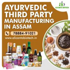 https://www.alicantobiotech.in/ayurvedic-third-party-manufacturing-in-assam/
Alicanto Biotech offers premium Ayurvedic Third Party Manufacturing in Assam, specializing in the production of high-quality herbal and Ayurvedic products. With state-of-the-art facilities and a commitment to GMP standards, we provide end-to-end solutions for businesses seeking to outsource their Ayurvedic product manufacturing.