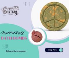 Experience the ultimate in relaxation with Spinster Sisters Co.'s Natural Bath Bombs. Made with pure, natural ingredients and infused with essential oils, these bath bombs offer a soothing, aromatic escape that leaves your skin feeling soft and rejuvenated. Perfect for all skin types, they dissolve in your bath, releasing delightful scents and moisturizing properties. Ideal for self-care or as a thoughtful gift, our bath bombs provide a luxurious spa-like experience at home. Explore the collection at Spinster Sisters Co. Visit our website: https://spinstersistersco.com/collections/bath-bombs or call 844.774.6783.