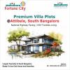 Premium Villa Plots For Sale in Attibele – Hosur Road, Highway Facing. Excellent access to Bangalore’s IT Hubs. Luxury Villa Plots in Attibele A very peaceful place and well connected to all the places. Living at Mahidhara Fortune City is a compliment to elegant engineering. For the connoisseurs of the fine living who wish to take the right size of living space, Fortune City comprising over 1000 housing units spreads forward an ample choice of lifestyle measurements. With Plots measuring 1200 to 2400 sq.ft.Mahidhara Fortune City also caters plots to the investing enthusiast. Luxury Villa Plots For Sale in Attibele | Luxury Villa in Attibele | Luxury Villas For Sale Anekal - Mahidhara Projects