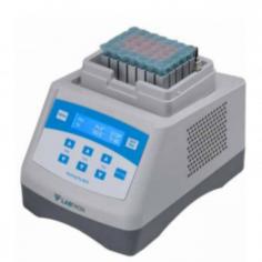 Labtron Dry Bath Incubator offers safe and reliable performance with high-purity aluminum for optimal heat conduction. It features a temperature range of 0°C to 100°C, accuracy of ±0.3°C, and a time range of 1 min to 99 hr 59 min. With custom blocks, user calibration, and built-in over-temperature protection, this incubator ensures precise results. 12-month warranty included.