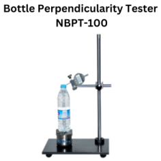 Labnics bottle perpendicularity tester is an easy-to-use instrument for detecting deviations in PET bottles. It accommodates sample diameters of 5-150mm, measures deviations from 0-12.7mm, and has a height range of 15-300mm. It offers accurate readings, adjustable measurements, and customization options.