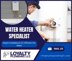 Water Heater Installation Services

We provide installation, repair, maintenance, and replacement services for all types of water heaters. Our technicians have the expertise and experience to get the job done right. Send us an email at info@loyaltyplumbingllc.com for more details.
