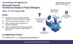 Microsoft Power BI Training in Hyderabad
https://proventuresindia.com/service/ms-power-bi/