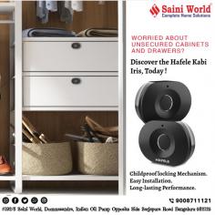 Little Adventures at Homes ?

The Hafele Kabi Iris Digital Furniture Lock is Perfect for Locking away valuables and keeping curious hands out. Stylish and easy to use, is ensure your Furniture remains safe and secure.

Keep Everything secure with a touch of Elegance !

