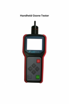 Labtron handheld ozone tester is a microprocessor-based device designed for accurate ozone concentration detection in industrial environments. It has a measurement range of 0 to 5 ppm, ±3% accuracy, and ≤60 second response time. It operates from -40°C to 120°C, with ppm and mg/m³ unit switching.