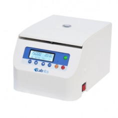 Labnics high-speed centrifuge is a microprocessor-controlled unit that offers a speed range of 0 - 16500 rpm, speed accuracy of ±10 r/min, 10×5 ml capacity and an adjustable time range of 1 - 99 min 59 sec. It features overspeed and overtemperature protection and low noise operation