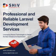 Shiv Technolabs offers professional Laravel development services, delivering tailored web applications that meet your business needs. Our expert team specializes in building secure, scalable, and feature-rich applications using the Laravel framework.

We handle everything from backend development, API integration, and custom module creation to ongoing maintenance, ensuring your web application functions smoothly and effectively. Partner with us for reliable solutions that drive efficiency and success.