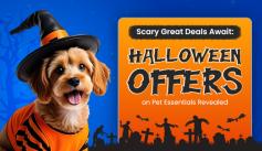 Discover spooky savings on Halloween pet essentials! From treats to toys, explore scary great deals and make this Halloween special for your furry friends.