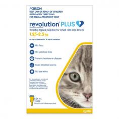 Revolution Plus for Cats is a trusted treatment indicated for the six major parasites. The spot-on kills fleas and paralysis ticks, prevents heartworms and treats intestinal worms. It destroys fleas before they lay eggs and breaks flea life cycle. The easy to apply spot-on is effective in controlling roundworms and hookworms. The new clinically proven treatment is also effective in controlling ear mites and biting lice.