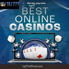 Greetings from Taj777official. Join Taj777 to play casino games and win big. 
Take advantage of the Taj777 ID commotion and start winning now. Get started
now at Taj777official.
https://taj777official.com/