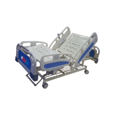 Medical Deals Two Crank Manual Hospital Bed offers precise adjustability with a maximum leg rest angle of 45° ± 5° and a backrest angle of 75° ± 5°. Built to support up to 250 kg, it features sturdy 125 mm castors for smooth mobility, ensuring both comfort and functionality for patient care.