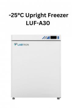 Labtron -25°C Upright Freezer is an undercounter and upright type freezer comprised with direct cooling method and manual defrost mode. ,Controller Microprocessor, Digital display and 3 adjustable shelves and polyurethane foam door, storage with thermal insulation, Multiple audible and visual alarm system with digital display, safe operation.