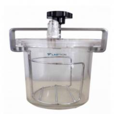 Anaerobic Jar LAJ-A10

Labtron Anaerobic Jar 1.5 L features a transparent PMMA body with a smooth surface and a high-quality O-ring for airtight sealing. It holds 6 petri dishes 90-100 mm with a 15 R holder and achieves anaerobic conditions in 2-4 hours. Equipped with a colored stainless steel clamp and quick snap-shut coupling for easy connection, it offers durable, airtight performance.