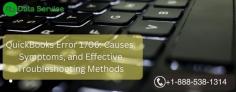 QuickBooks Error 1706 is a common issue that often occurs when the software cannot find the installation source for a required component. This error typically arises during software updates, installations, or when attempting to access certain features.

Causes:

Missing Installation Media: If QuickBooks is unable to locate the original installation CD or downloaded setup file, it may trigger Error 1706.
Corrupted Files: Corrupted or damaged QuickBooks files can lead to this error, preventing the program from accessing necessary components.
Registry Issues: Inaccurate registry entries related to QuickBooks can interfere with the installation and functionality, resulting in this error.
Symptoms:
Users may experience symptoms such as frequent application crashes, inability to complete updates, and error messages indicating that QuickBooks cannot find the installation source.

Effective Troubleshooting Methods:

Locate Installation Media: Ensure the original installation media or file is accessible.
Repair QuickBooks: Use the QuickBooks Repair Tool to fix corrupted files.
Update Windows: Keeping Windows up to date can resolve compatibility issues.
Edit the Registry: If comfortable, check and correct any relevant registry entries or seek professional assistance.
By following these methods, users can effectively troubleshoot QuickBooks Error 1706 and restore functionality.






