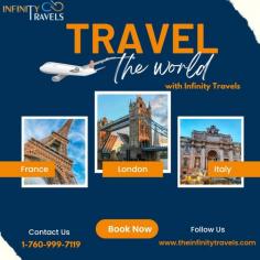 
Make your journey as enjoyable as the destination. Book your international flights with Infinity Travels now!
Contact us at 1-760-999-7119 for the best rates and seamless service.