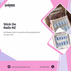 Find premium Stick On Nails in NZ for a perfect manicure

Shop the best stick on nails in NZ at Shinee Project. Our collection offers stylish, durable designs that are easy to apply and remove, giving you a stunning look effortlessly.