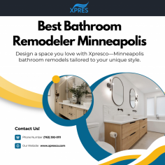 Ready to transform your bathroom into a stylish and functional space? We deliver stunning bathroom remodeling results tailored to your vision at Xpresco. Our team provides top-quality craftsmanship with attention to detail, from modern updates to complete overhauls. With high-quality materials, we create designs that enhance beauty and practicality. You can choose from a spa-like retreat or a sleek, contemporary look. Start your project today by visiting us!