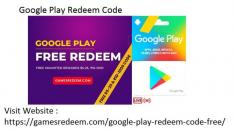 Free Redeem Code Google Play is a voucher that allows you to transfer money to your Google Account Wallet, enabling you to purchase premium games, unlock game modes and levels, buy game content and more. Gamesredeem has free Google Play Redeem Codes that unlock an extensive library of premium games, apps ebooks, films and more - visit them! Check out special offers or groups offering giveaways! Should you be interested, individuals can click here or visit our official website https://gamesredeem.com/google-play-redeem-code-free/ in order to be informed about Free Redeem Codes Today.