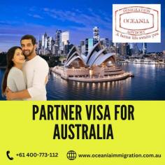 An Australia Partner Visa allows spouses, de facto partners, and eligible New Zealand partners of Australian citizens or permanent residents to live and work in Australia. It's a multi-stage process leading to permanent residency.