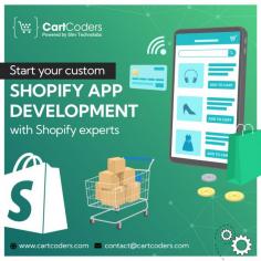 CartCoders is a top custom Shopify app development company that builds unique and effective apps for your business. Our skilled developers create Shopify apps that improve store performance, make tasks easier, and enhance customer experiences. Whether you need a custom feature or a full app, CartCoders is the trusted team for top Shopify solutions.