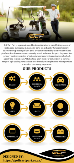 This Infographics is Designed by Golf Cart Part.

Golf Cart Part is a product-based business that aims to simplify the process of finding and purchasing high-quality parts for golf carts. Our comprehensive selection of top-notch golf cart parts are complemented by a convenient online platform that allows customers to easily search and order the parts they need. Our primary audience consists of golf cart owners and enthusiasts who value both quality and convenience. What sets us apart from our competitors is our wide range of high-quality parts and our user-friendly online platform, which provides a seamless purchasing experience.

Source: Golf Cart Engines