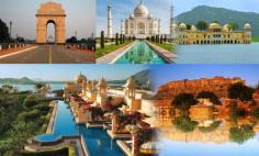 TOUR OVERVIEW

This five days golden triangle tour gives you a lifetime opportunity to explore colours of India. This tour is perfect for those who wants to take a dip into rich Indian history, culture and traditions. A visit to the three historical cities Delhi, Agra and Jaipur will give you the most memorable moments of your life.

It’s a tour in which you will visit the major attractions of the Golden Triangle, like a visit to one of the largest mosque Jama Masjid in Delhi. A rickshaw ride in Old Dehli will take you into another world. The mesmerizing beauty of Taj Mahal in Agra will take your heart away and the pink city Jaipur will take you to the Rajput era.

Itinerary

1

Day 1: Arrival in Delhi and Sightseeing

You will be picked up from the airport/ hotel by our guide or driver, for a city tour of old and New Delhi. You will visit :

Jama Masjid

Rickshaw Ride at old Delhi through traditional Bazar
Red fort (out side only)
Raj Ghat, (Crimination place of Mahatma Gandhi)
India Gate
President house ( photo stop )
Parliament street ( drive Through )
Bangla Sahib ( Sikh Temple )
30th January "Gandhi's Home " ( Closed on Every Monday )
Lotus Temple ( Closed on Every Monday )
Overnight in Delhi
2

Day 2: Delhi – Agra (210 Kms, 3 Hours Drive)

After breakfast and checkout by 9 am you will be driven to Agra. After around 3 hrs drive through Yamuna Express Highway, reach Agra at around 12 Noon. After lunch proceed for a guided tour to itmad ud daulah (Baby Taj). Later visit Mehtab Bagh for sunset view of Taj Mahal.
Overnight in Agra

3

Day 3: Agra – Fatehpur Sikri – Jaipur (240 Kms, 5 Hours Drive)

Early in the morning leave for a guided tour of Taj Mahal at sunrise time. Later return to hotel for breakfast. After checkout from hotel proceed for Agra fort. After lunch explore local art and crafts from the Mughal era and depart for Jaipur via Fatehpur sikri. Reach Jaipur by 07-08 PM.
Overnight in Jaipur

4

Day 4: Jaipur Sightseeing

After breakfast start for the breath taking tour of the pink city Jaipur. You will visit Amber fort and experience an elephant ride. Start for fort of Amber where you will be having experience of elephant ride. Later visit city palace, observatory (Jantar Mantar). Take a photo stop at Jal Mahal (water palace) and Hawa Mahal (wind palace) and visit Birla Temple. Jaipur is also know for Jewellery and textile.
Overnight at Jaipur

5

Day 5: Jaipur – Delhi (250 Kms, 5 Hours Drive)

After breakfast will be driven to Delhi. It takes around 5-6 hours time to reach Delhi.