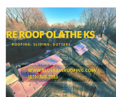 Blue Rain Roofing offers expert Re Roof Olathe KS services to ensure long-lasting protection for your home. Trust our skilled team for quality re-roof solutions tailored to your needs. Contact us today for professional re-roofing in Olathe, KS