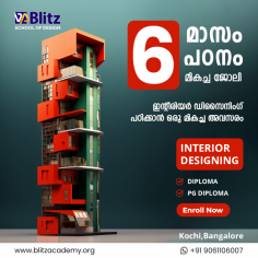 Discover the endless possibilities of interior design and turn your passion into a career with our comprehensive Interior Designing course in Kochi. Sign up today!.