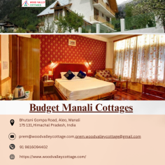 Wood Valley Cottage affordable Budget Cottage in Manali offering cozy stays amidst nature's serenity. To know more please visit - https://www.woodvalleycottage.com/





