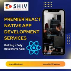 Shiv Technolabs provides expert React Native app development services, creating high-performance mobile apps for both iOS and Android platforms. Our team handles everything from UI/UX design to coding and integration, delivering apps that are fast, responsive, and user-friendly.

We specialize in cross-platform development, ensuring apps run smoothly on multiple devices. With a focus on delivering quality and meeting business requirements, we offer reliable support throughout the development process.