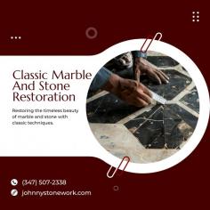 Expert classic marble and stone restoration

Discover premium classic marble and stone restoration services. Our skilled team revitalizes marble and stone surfaces, restoring their natural elegance and durability. We handle both minor and major restorations. Visit our site for detailed information and to see our project portfolio.