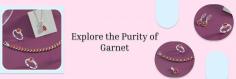 Explore The Garnet Meaning And Brilliance Today

Did you know Garnet has been treasured not only for its elegant beauty but also because it was concluded to have magical healing power for centuries? Garnets have long been believed to possess a potent energy to heal physical, emotional, and mental ailments. According to official records, the ancient Greeks associated it with the goddess of fertility, Demeter, considering the stone could reduce menstruation pain and protect pregnant women.
