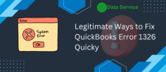 QuickBooks Error 1326 typically arises during the installation process, indicating issues with accessing your company files or user permissions. Here are some legitimate ways to fix it quickly:

Check User Permissions: Ensure that you have the required administrative permissions to install QuickBooks. Right-click the QuickBooks installation file and select “Run as Administrator.”

Verify User Account Control (UAC) Settings: Go to the Control Panel, select User Accounts, and adjust the UAC settings to the lowest level. Restart your computer after making this change.

Update QuickBooks: Ensure you are using the latest version of QuickBooks. Go to the Help menu and select “Update QuickBooks.” Install any available updates.

Repair QuickBooks Installation: Navigate to Control Panel > Programs and Features, select QuickBooks, and choose the Repair option. This can fix corrupted files causing the error.

Check Antivirus/Firewall Settings: Sometimes, security software can block QuickBooks installations. Temporarily disable your antivirus or firewall and attempt the installation again.

Create a New Windows User Profile: If the error persists, creating a new Windows user profile can help resolve underlying permission issues.

By following these steps, you can effectively resolve QuickBooks Error 1326 and continue using the software seamlessly.