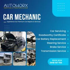 Autoworx Services and Performance is a trusted name in the automotive repair and service industry, known for its high-quality workmanship and professional expertise. Whether you need routine maintenance or complex auto repairs, Autoworx Services and Performance provides comprehensive solutions to keep your vehicle running smoothly and safely. From engine diagnostics to battery replacements, their skilled mechanics ensure that every job is handled with precision and care. 

Visit our website at https://autoworxsp.com.au/contact-us/ or call us on 0448 187 956 to schedule an appointment!