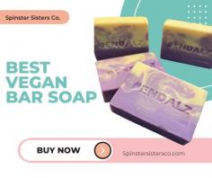 Discover premium vegan bar soap at Spinster Sisters Co., where every bar is made from plant-based, natural ingredients for a gentle, effective cleanse suitable for all skin types. Free from animal products and harsh chemicals, our soaps are infused with nourishing essential oils and botanical extracts to leave your skin feeling soft, smooth, and refreshed. Ideal for daily use or as a thoughtful gift, our vegan soaps provide a luxurious, eco-friendly skincare experience. 