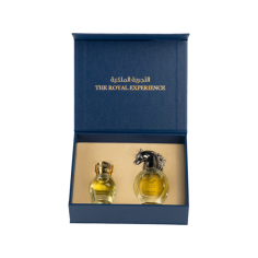 Gift the ultimate indulgence: Ramasat's luxury perfume and Arabic oil gift set. Long-lasting fragrance and beautiful packaging.