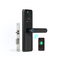 Deltahome’s smart lock offers seamless, keyless entry for your home, giving you full control through remote access and smartphone integration. Enhance security and convenience with advanced technology that allows you to manage and monitor your door from anywhere. Experience smart living with Deltahome’s innovative solutions. Buy - https://deltahome.in/products/m3-pro-smart-lock
