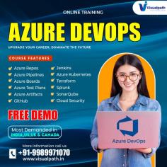 Visualpath Provides the best Azure DevOps course Worldwide is designed to equip professionals with powerful tools within Azure DevOps. Through this Azure DevOps Certification Training, participants will learn key concepts like Continuous Integration (CI), Continuous Deployment (CD), infrastructure automation, and monitoring. The course covers practical use cases, hands-on labs, and real-world scenarios. Book a free Demo at +91-9989971070
Visit: https://www.visualpath.in/Microsoft-Azure-DevOps-online-Training.html
