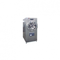 Labmate Horizontal Autoclave has a 150 L capacity, operating from 40°C to 134°C. It ensures sample safety with advanced security, an intuitive control panel, LED display, and safety door lock. Features: 0.22 MPA  pressure, 0-99 min operation and drying, and hygienic cleaning.
