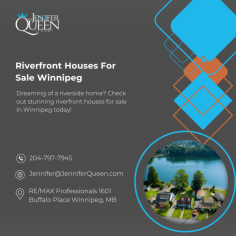 Riverfront Houses For Sale Winnipeg at reasonable prices

At The Jennifer Queen Team we specialize in year-round assistance listing and selling Lakefront property Winnipeg. We are a leading brokerage and can help you find most suitable Riverfront houses for sale Winnipeg. There is no need to struggle with your current location because we offer the best Waterfront property for sale Winnipeg. Contact us and we will assist you every step of the way delivering the most suitable listings within your budget and needs. 