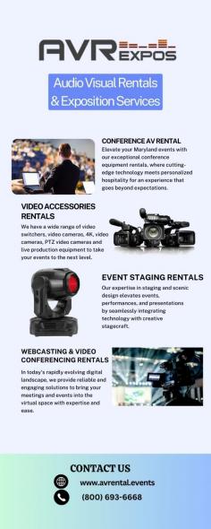 AVR Expos specializes in providing top-notch Audio Visual Equipment Rentals and skilled event labor for training programs and seminars