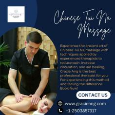 Experience the ancient art of Chinese Tui Na massage with techniques applied by experienced therapists to reduce pain, increase circulation, and aid healing. 