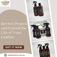 Give your leather the care it deserves with the Leather Care & Protection Kit from Leather Hero. This all-in-one kit is designed to clean, condition, and protect your favorite leather items, from shoes and bags to furniture and car interiors. Our premium formula restores the natural shine while defending against cracks, stains, and wear. Whether you're maintaining brand-new leather or reviving older pieces, this kit delivers long-lasting results.

Trust Leather Hero to keep your leather looking and feeling luxurious. Don’t miss out—order now and enjoy complete leather care in one simple kit! Perfect for daily use or deep restoration. Get yours today and give your leather the ultimate protection!

Buy Now: https://leatherhero.com.au/products/leather-care-kit